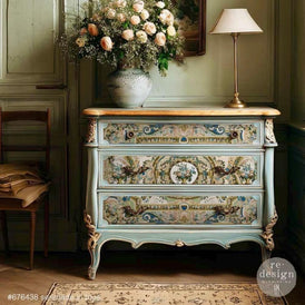 Blue Floral Decoupage Paper for Furniture | Serenade in Blue | Redesign with Prima Two-Pack