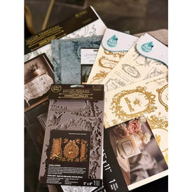 CHANT DU MATIN H2O Transfer Redesign With Prima 8.5x11” | Gold Label Waterslide Decal
