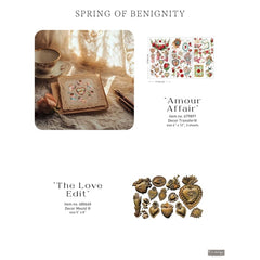 Cherub Rose Small Rub-On Transfer | Amour Affair | Redesign with Prima