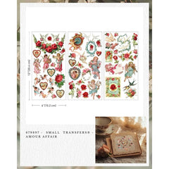 Cherub Rose Small Rub-On Transfer | Amour Affair | Redesign with Prima