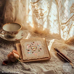 Cherub Rose Small Rub-On Transfer | Amour Affair | Redesign with Prima