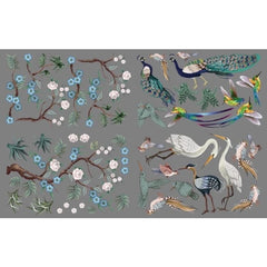 Chinoiserie Furniture Transfer by Belles & Whistles of Dixie Belle | 24” x 37.2”