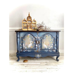 Chinoiserie Furniture Transfer by Belles & Whistles of Dixie Belle | 24” x 37.2”