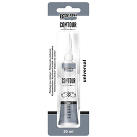 Contour Liner | LEAD | Pentart | 20ML - Metallic Paint