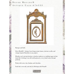 Antique Gaze Mould by Redesign With Prima | 5" x 8" x 8mm