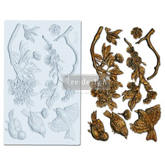 Aviary Decor Mould by Redesign With Prima | 5” x 8” x 8mm