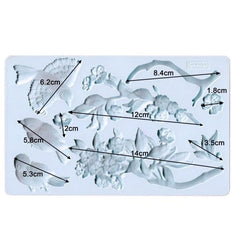 Aviary Decor Mould by Redesign With Prima | 5” x 8” x 8mm
