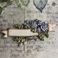 Blooming Banners Mould by Redesign With Prima | 5" x 10" x 8mm