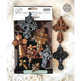 Holy Harmony Decor Mould by Redesign With Prima | 5" x 8" x 8mm | Christmas Collection