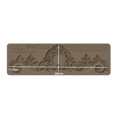 Kacha Lavish Swirls Decor Mould by Redesign With Prima | 3” x 10” x 8mm