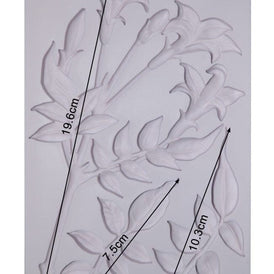 Lily Flowers Decor Mould by Redesign With Prima | 5” x 8” x 8mm