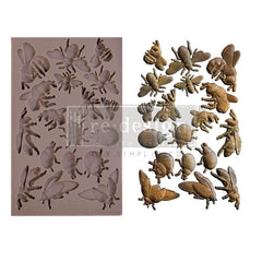 Buzzing Beauties Decor Mould by Redesign With Prima | 5” x 8” x 8mm