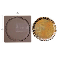 New! CONTOURS OF GRACE Decor Mould by Redesign With Prima | 6" x 6" x 8mm