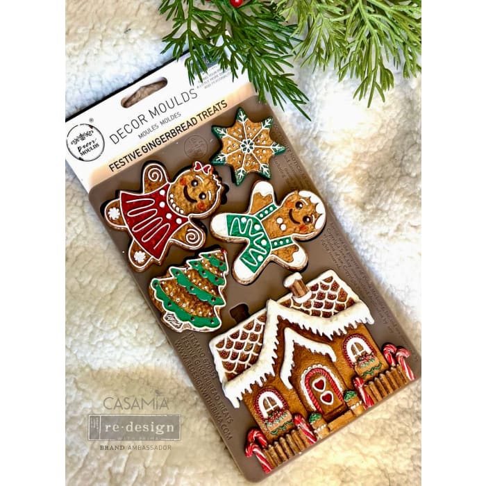 Gingerbread Cream Christmas Cosy Gingerbread Socks