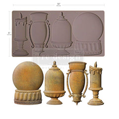 New! GLITTER AND GLOW Decor Mould by Redesign With Prima | 5" x 10" x 8mm