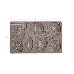 New! SHIMMERING HOLIDAY ORNAMENTS Decor Mould by Redesign With Prima | 5" x 8" x 8mm