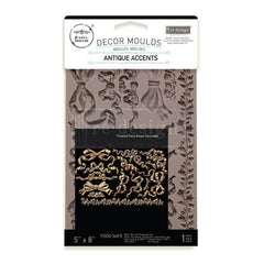 New! TIMELESS TIES Decor Mould by Redesign With Prima | 5" x 8" x 8mm