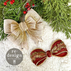 Vintage Opulence Bow Mould by Redesign With Prima | 5" x 8" x 8mm | Kacha Collection