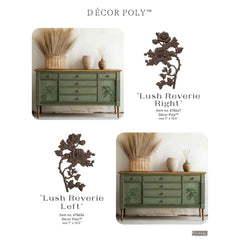 Lush Reverie (Left) Decor Poly by Redesign With Prima | 10.5"x7"x0.5" (26.7cmx17.8cmx1.3cm)