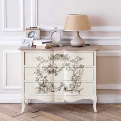 Alaina Toile Furniture Transfer by Redesign With Prima | 24” x 35”