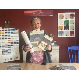 Annie Sloan Swedish Posy Furniture Transfer by Redesign With Prima | 24” x 35” | Swedish Posy Collection