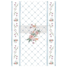 Annie Sloan Swedish Posy Furniture Transfer by Redesign With Prima | 24” x 35” | Swedish Posy Collection
