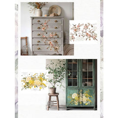 Blossom Tweet Furniture Transfer by Redesign With Prima | 24” x 35” | Blossom Reverie Collection