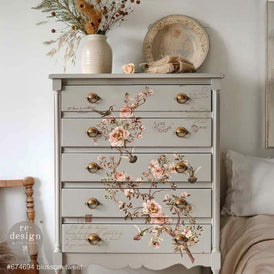 Blossom Tweet Furniture Transfer by Redesign With Prima | 24” x 35” | Blossom Reverie Collection