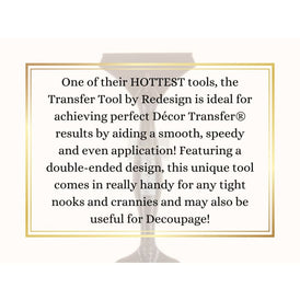 CeCe Inked Flash Furniture Transfer by Redesign With Prima | 24” x 35”