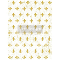 Fleur de Lis Furniture Transfer by Redesign With Prima | 18” x 24” | The Grand Chateau Collection