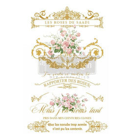 Kacha Les Roses Furniture Transfer by Redesign With Prima | 24” x 35”