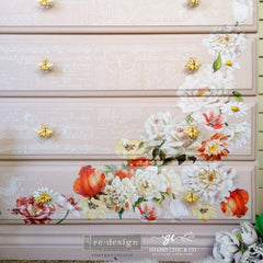 Decor Transfer | Pretty in Peach | Redesign With Prima | 24”