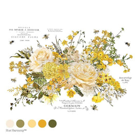 Sunlit Serenade Furniture Transfer by Redesign With Prima | 24” x 35” | Blossom Reverie Collection