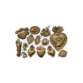 Decorative Hearts Silicone Mould | The Love Edit | Redesign with Prima