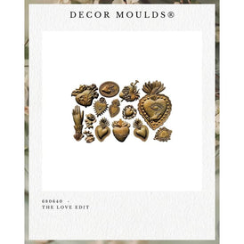 Decorative Hearts Silicone Mould | The Love Edit | Redesign with Prima