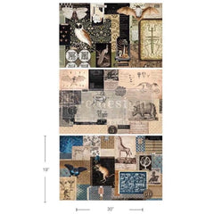 Mystic Manuscripts Decoupage Tissue Paper by Redesign With Prima 3pk | 19.5” x 30” | Collage Chronicles 2 Collection