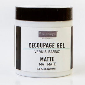 Decoupage Gel | Matte | Redesign With Prima | 230ml | Decoupage Medium, Decoupage Glue, For Furniture, Decoupage Paper, Decoupage Furniture