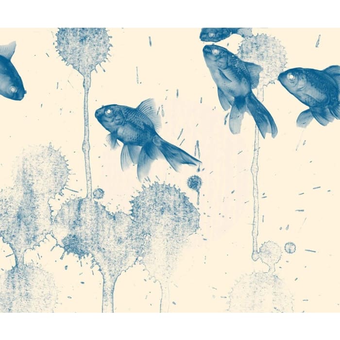 Blue Fish Decoupage Paper by MINT by Michelle | A3 or A1