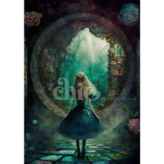 Entering Another World Decoupage Paper by It’s So Chic Furniture Art | A1/A2/A3
