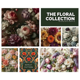 Harvest Bloom Decoupage Paper by MINT by Michelle | A3 or A1