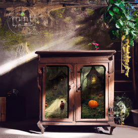 Haunted House 1 Decoupage Paper by MINT by Michelle | A3 or A1