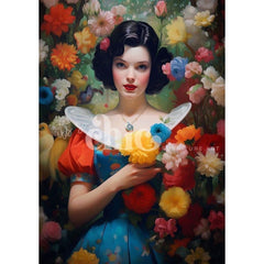 Miss White by It’s So Chic | A0/A1/A2/A3 | Choose Pro Photo Luxe for wall OR Deluxe Decoupage Paper for furniture