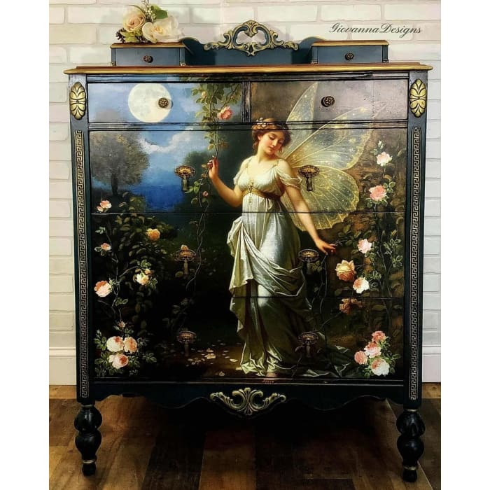 Decoupage Paper | Moon Goddess | Mint by Michelle | A1 & A3