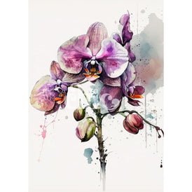 Purple Orchid Decoupage Paper by It’s So Chic Furniture Art | A1/A2/A3