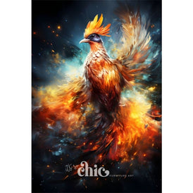 Rise of the Phoenix Decoupage Paper by It’s So Chic Furniture Art | A1/A2/A3