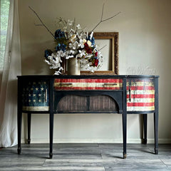 NEW Decoupage Paper | Stars & Stripes | MINT by Michelle |