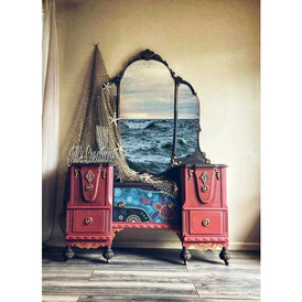 Turtles Swimming Decoupage Paper by MINT by Michelle