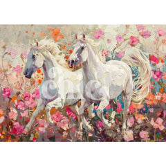 Decoupage Paper | Wild Horses | It’s So Chic Furniture Art | A0/A1/A2/A3