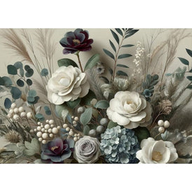 Winter Petals Decoupage Paper by MINT by Michelle | A3 or A1