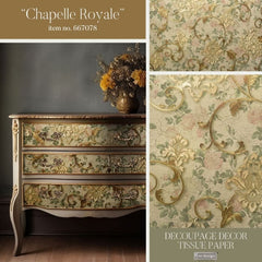 Chapelle Royale Decoupage Tissue Paper by Redesign With Prima | 19.5” x 30”